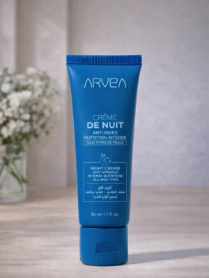 كريم الليل المضاد للتجاعيد من أرفيا لتغذية البشرة أثناء النوم