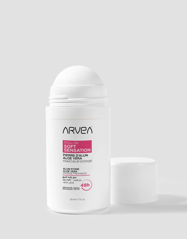 رول-أون سُوفت سينسيشن من أرفيا لعطر ناعم ومنعش