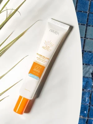 سائل واقي من الشمس غير مرئي SPF 50 من أرفيا