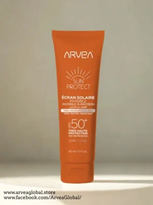 واقي الشمس غير المرئي SPF 50+ من Arvea Nature حماية عالية
